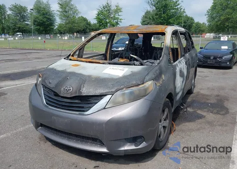 2011 Toyota Sienna Le V6 from USA, damaged, VIN 5TDKK3DC8BS009103